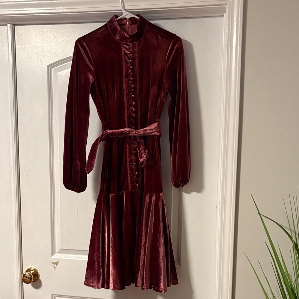 Adina Las Vegas Velvet Dress